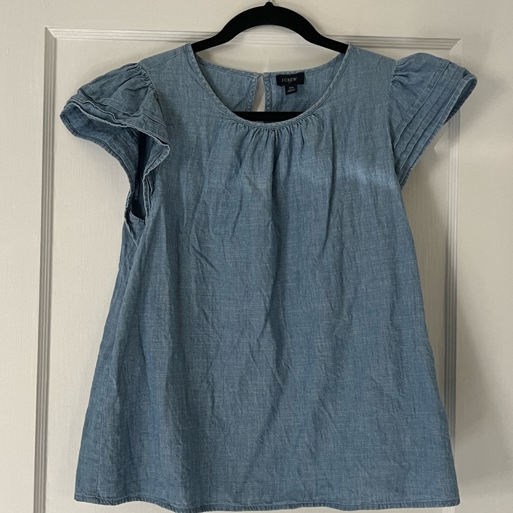 J. Crew Factory chambray shirt